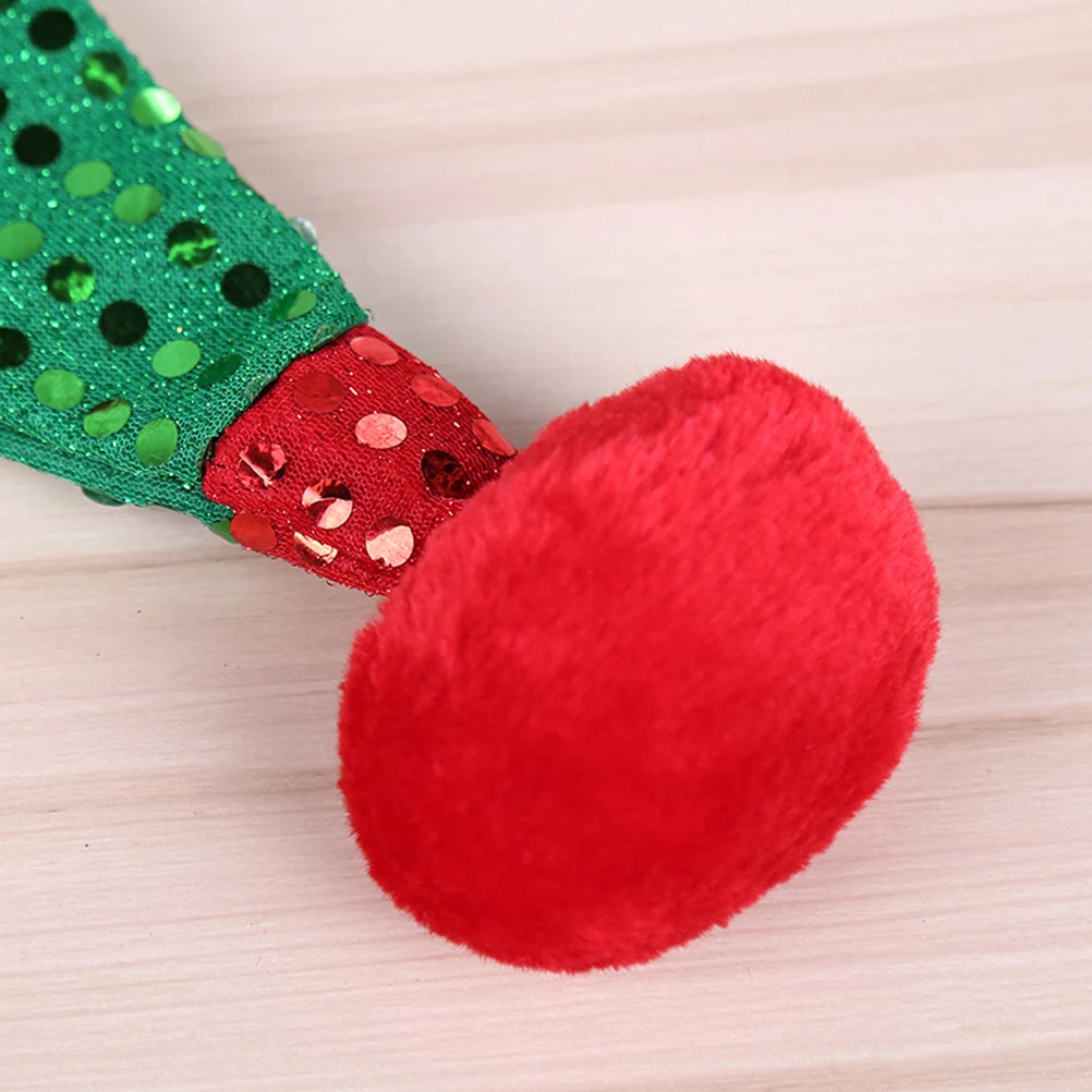 

Sequin Christmas Hats Premium Festive Party Cap Santa Headdress Lightweight Holiday Decorations For New Year Celebration