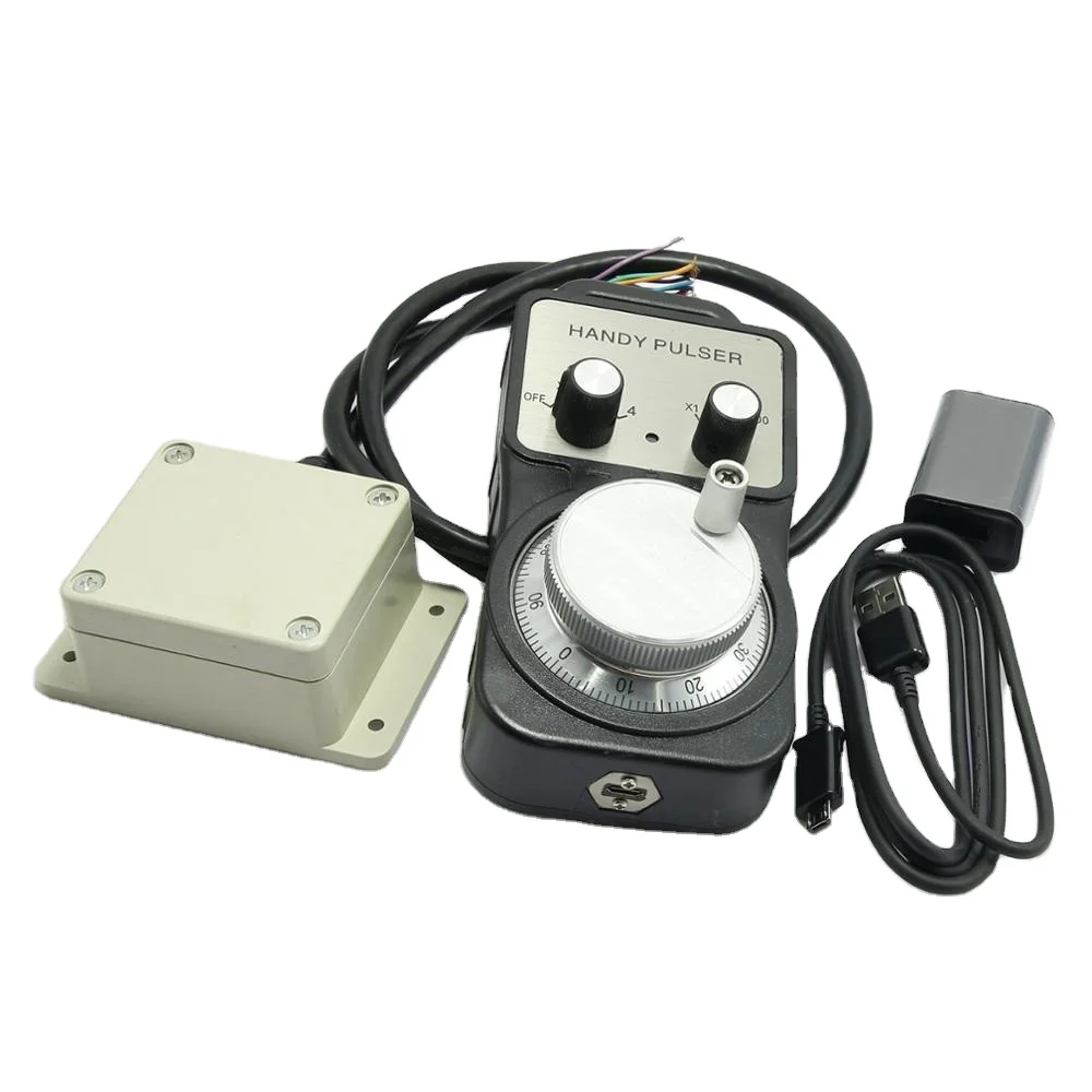 

Universal CNC Wireless Handwheel Handheld Pulse Generator CNC Machine Tools Manual Pulse Generator