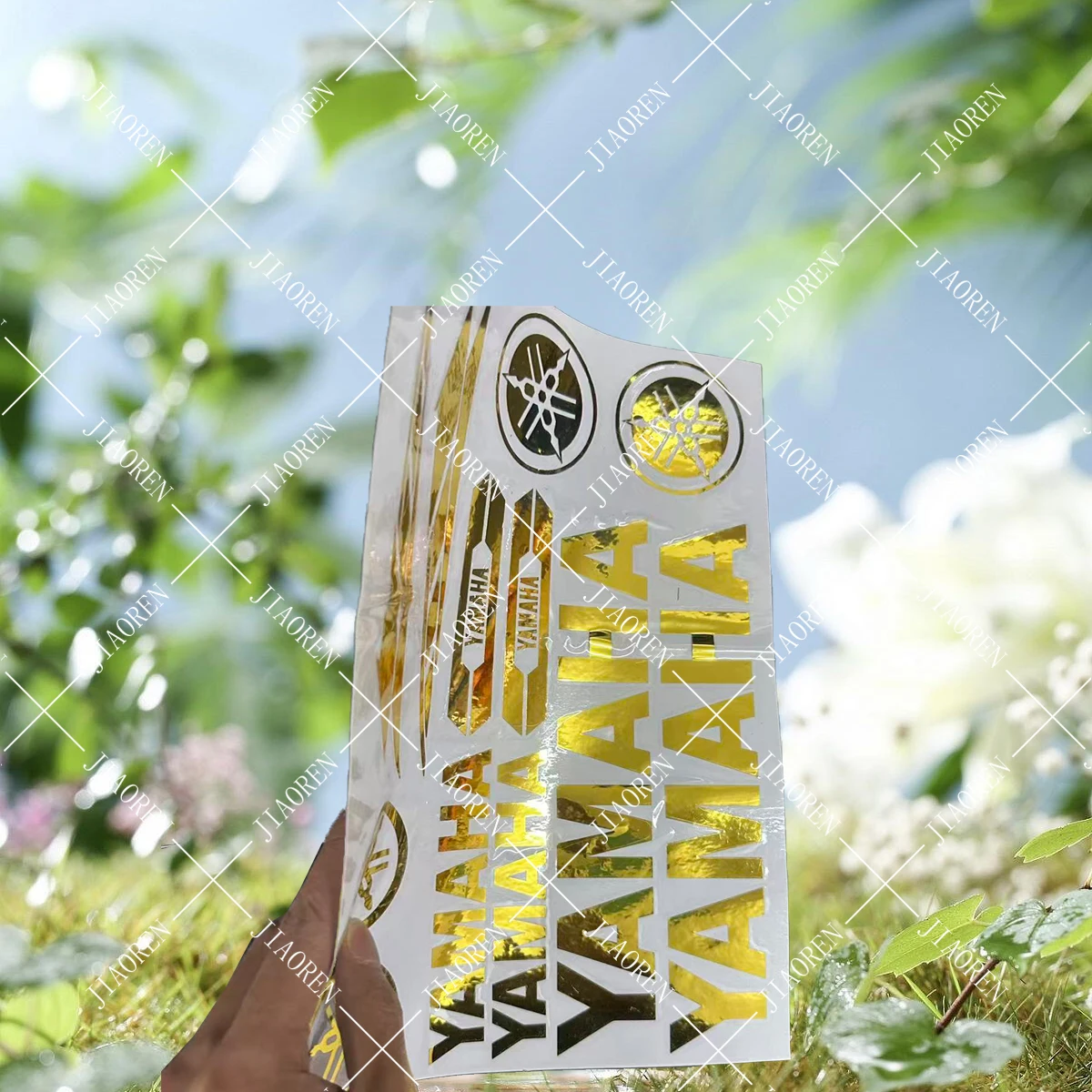 

New Motorcycle Reflective Helmet Stickers Tank Decal for R1 R3 R6 Tracer Fz1 Fz6 Fz8 Raptor R15 Wr450f