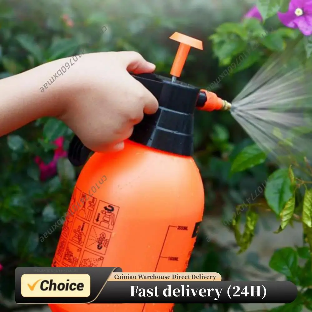 3L Manual Pump Bottle Portable Hand Operated Pressure Spray Bottle Handheld Garden Pump Sprayer Spray Weed Killer/Chemical Water