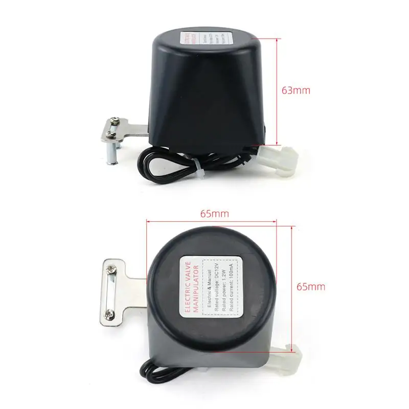 パイプラインマニピュレーターに取り付け可能なガス制御ボールバルブ。メタン警報器と天然ガス遮断弁