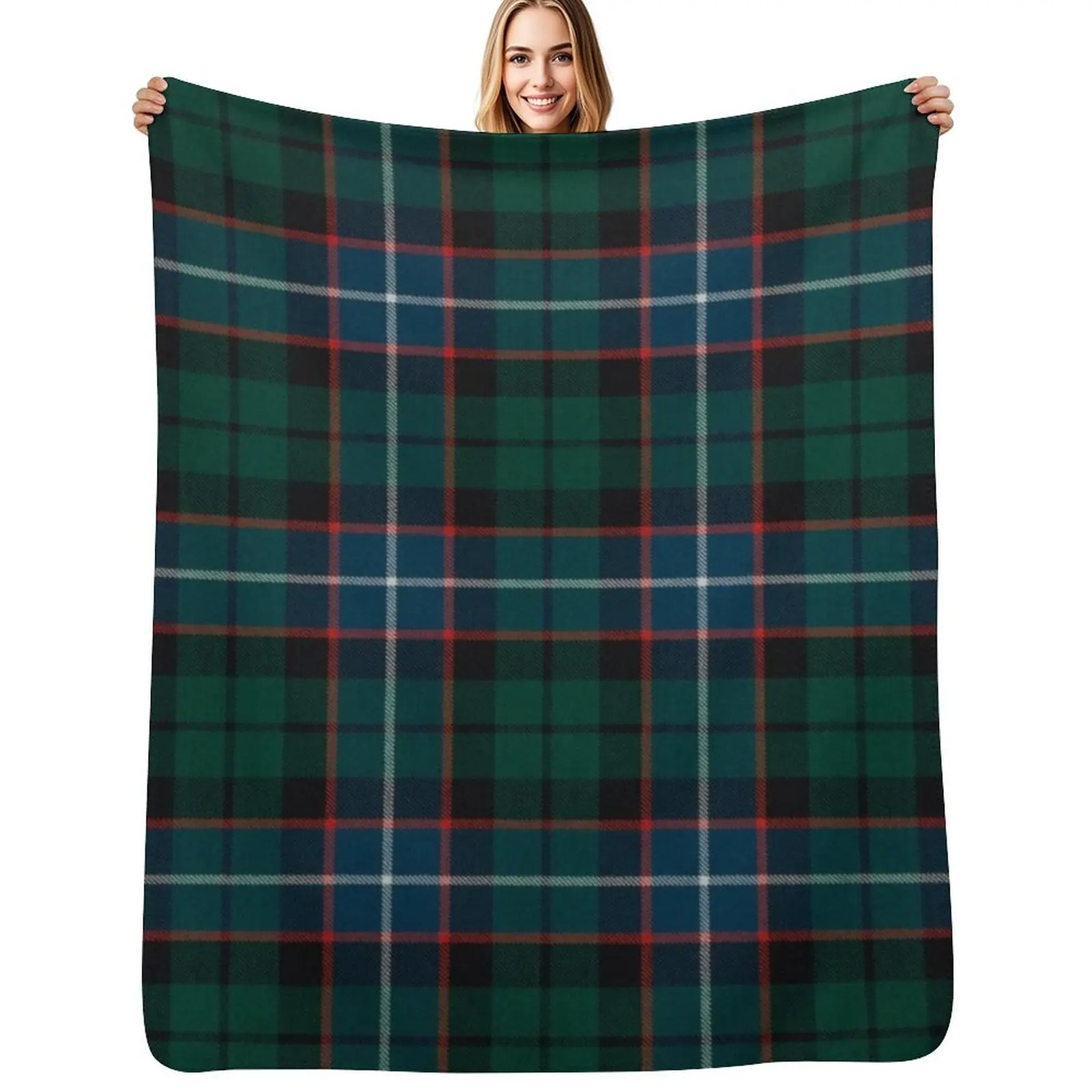 Mitchell Scottish Tartan - Manta de tartán escocés, suave y cálida, regalo para hombres, mujeres y adultos