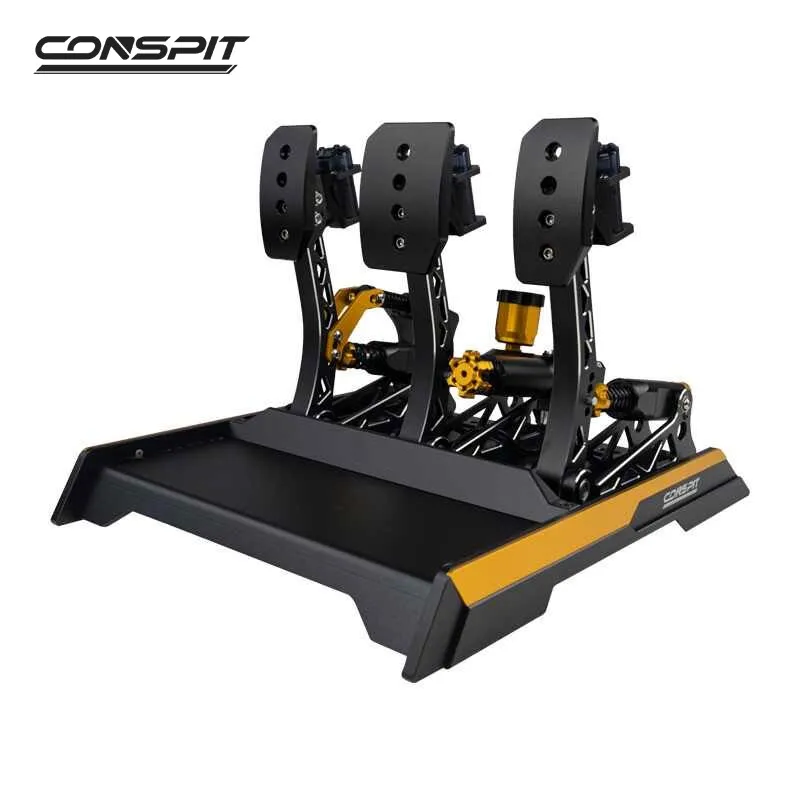 CONSPIT CPP EVO Hydraulic Pedals Sim Pedals Racing Simulator (2/3 Pedal Set) w/ 20Mpa Hydraulic Sensor