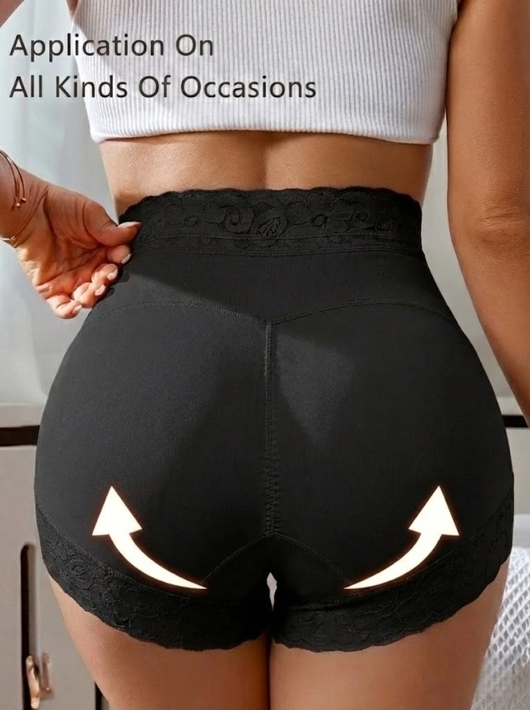 Women's Belly Control Shapewear Seamless Butt Lifting Shorts High Waist Hip Shaping Calzones for Slimming And Sculpting