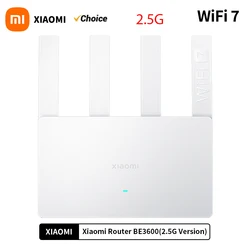 2024 Xiaomi Router BE3600 WiFi7 2.4/5GHz Duan Bands 160Mhz 3570Mbps Mesh Networking Gaming Acceleration 2.5G Ethernet Port