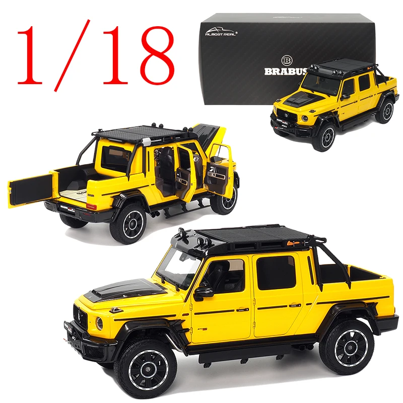 

AR Diecast 1/18 Scale Mercedes-Benz Alloy Model Cars Benz G63 Pickup Truck 800 XLP Play Vehicles Toys for Boys Gift Original Box