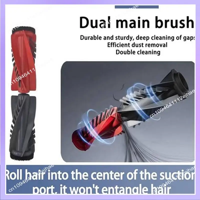 N83R 2 Paar Rollenbürsten für Roborock Saros 10/G30/S9 Maxv Ultra – Staubsauger-Ersatz