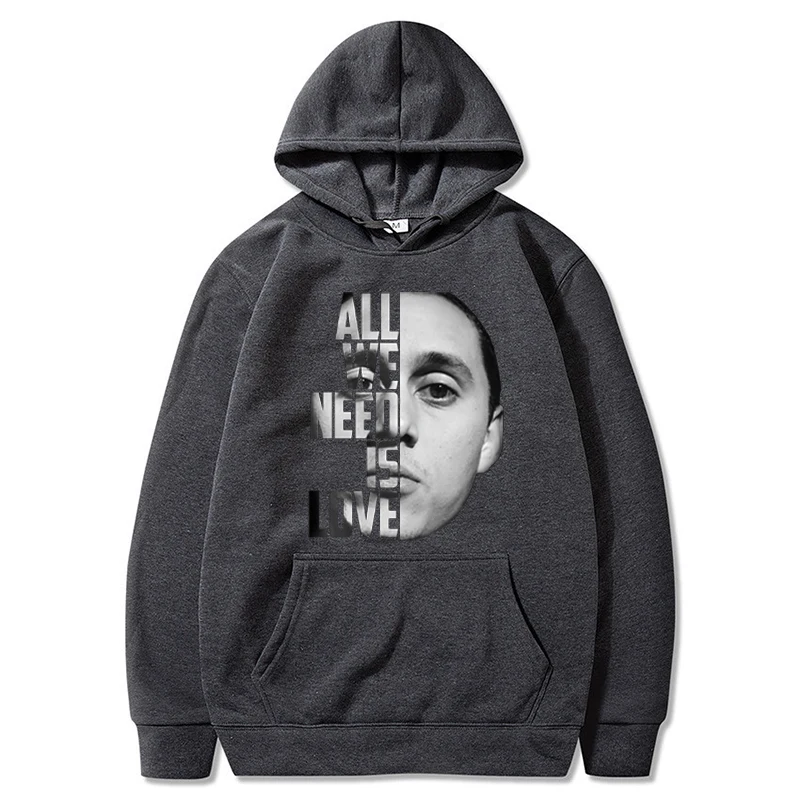 Fashion Canserbero Hoodies Men Rapper Graphic Printed Sweatshirts Women Casual Harajuku Streetwear Tracksuit Hooded Pullover