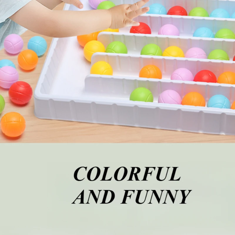 Flexibles Finger-Schachbrett, der den Ball in der Palme der Eltern-Kind-Interaktives Puzzle-Spielzeug rollt, Lern- und Bildungsspielzeug