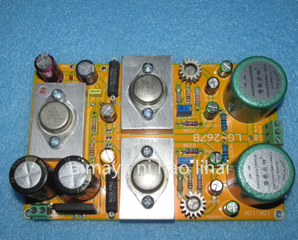 Pure Class A Single-Ended Output Germanium Tube Front-Stage Headamp Board, Quiescent Current More than 200 MA LG-267B