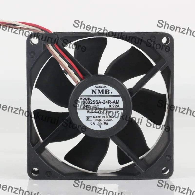 80X80X25MM New original NMB DC 24V 0.22A AC EC 8CM inverter printing copier 8025 four-wire 08025SA-24R-AM cooling fan