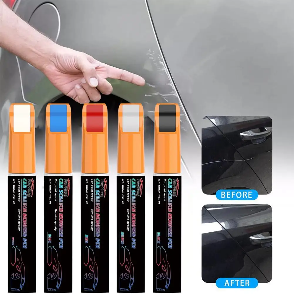 

Автомобильная глянцевая краска Touch Up Pen Автомобильная ручка для удаления царапин Автоматический маркер Стайлинг Ремонт Уход за царапинами Инструмент для наполнения краски E4O6
