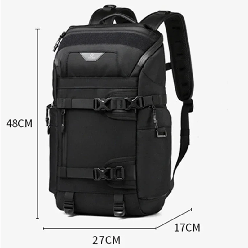 Ozuko 48x27x18 Cabin backpack Men s Multifunctional waterproof Outdoor Cycling Backpack Tactical Camouflage 15 Inch Laptop