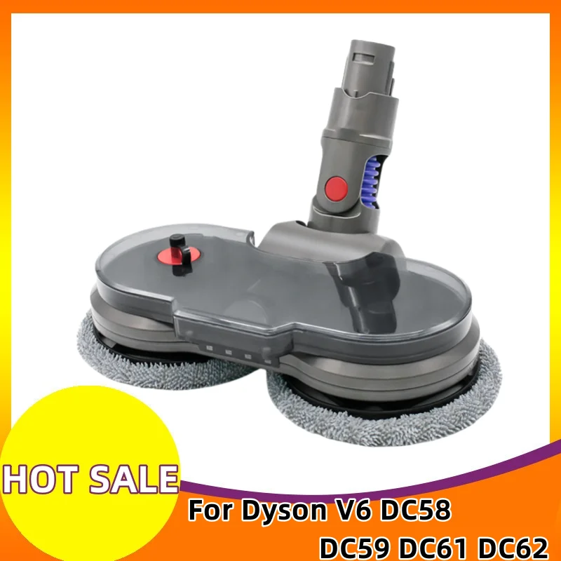 Replaceable Parts with Water Tank Mop Head Mop Pads  AccessiorsElectric Wet Dry Mopping Head for Dyson V6 DC58 DC59 DC61 DC62