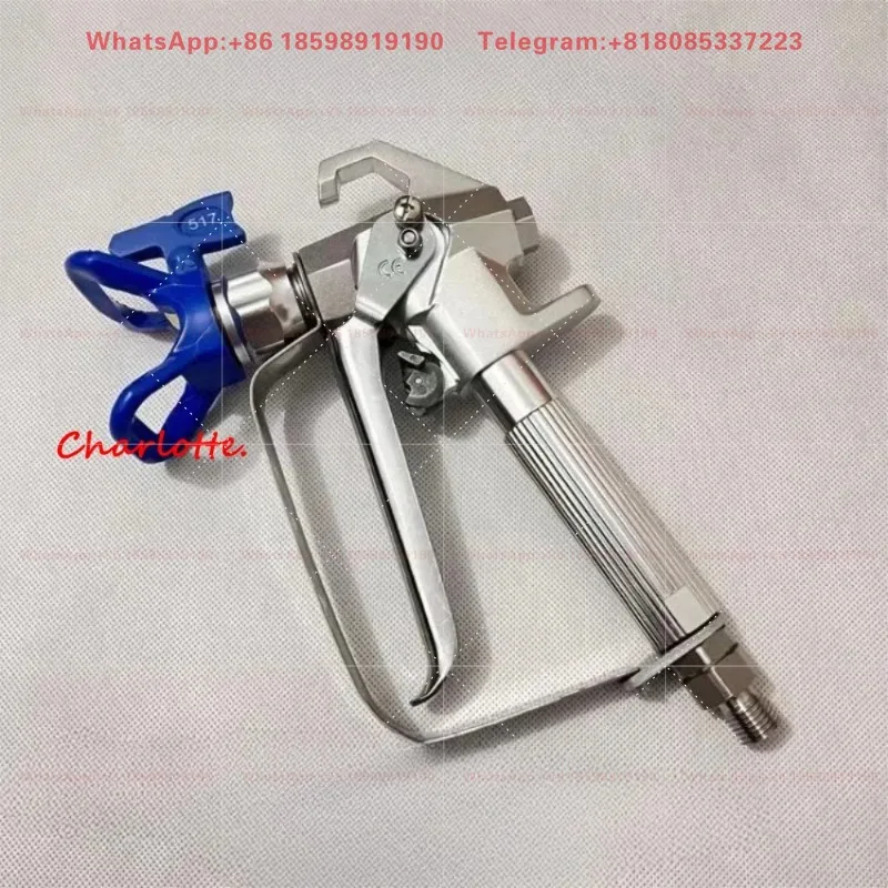 3600PSI High Pressure Airless Paint Spray Gun with 517 Tip Nozzle Guard for Grc Sprayer Airless Spraying Machine