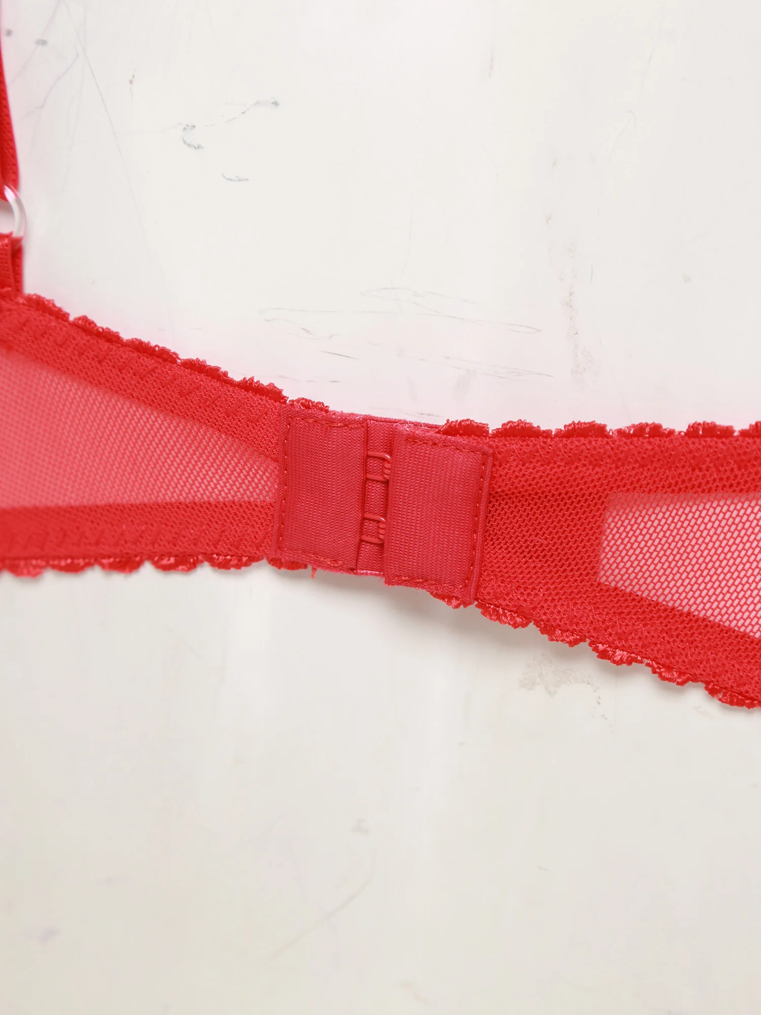 Womens 1/4 Lace Cups Bra Lingerie Underwired Double Shoulder Straps Push Up Balconette Tops for Dating Night Rave Party