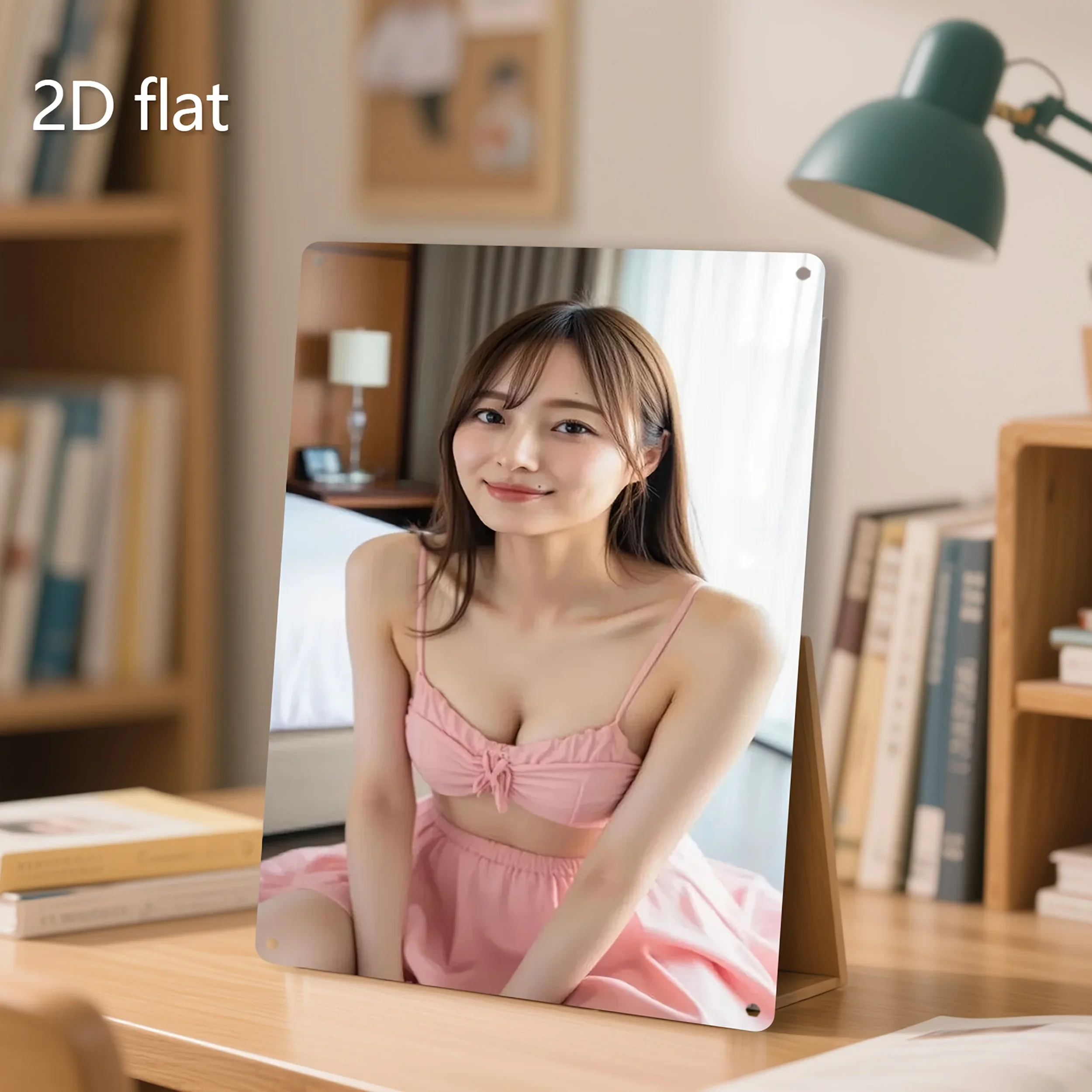 الوردي الأزهار المعدنية جدار الفن خمر تين تسجيل ديكور حديقة المنزل