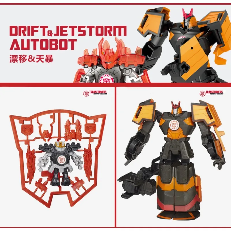 Hasbro – figurines Transformers originales, défi du leader, dérive et tempête du ciel, jouets d'action pour garçons et filles, cadeau pour enfants