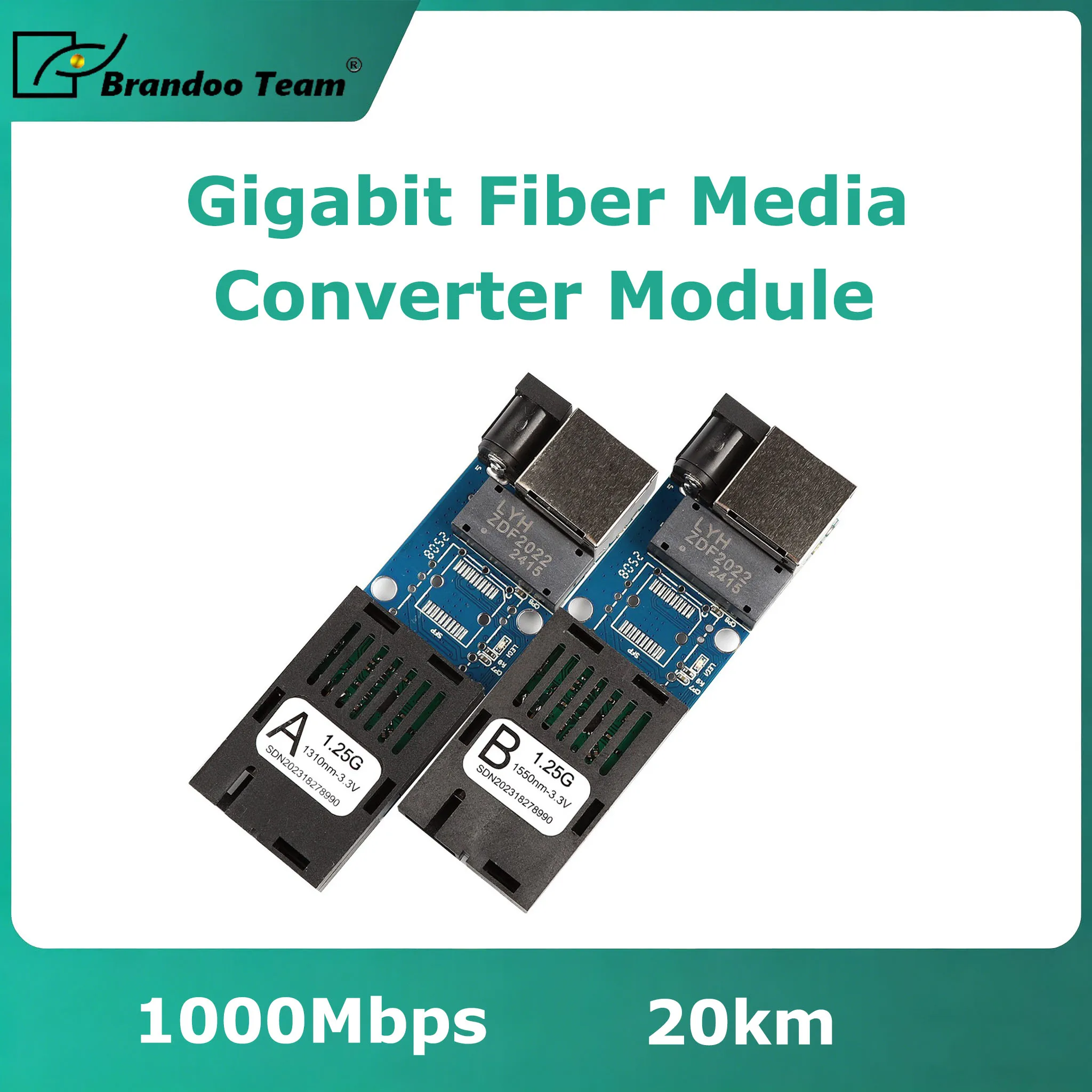 mini-gigabit-fiber-media-converter-module-1-pair-1000mbps-single-fiber-1310-1550nm-sc-1-optical-1-rj45-port-fiber-transceiver