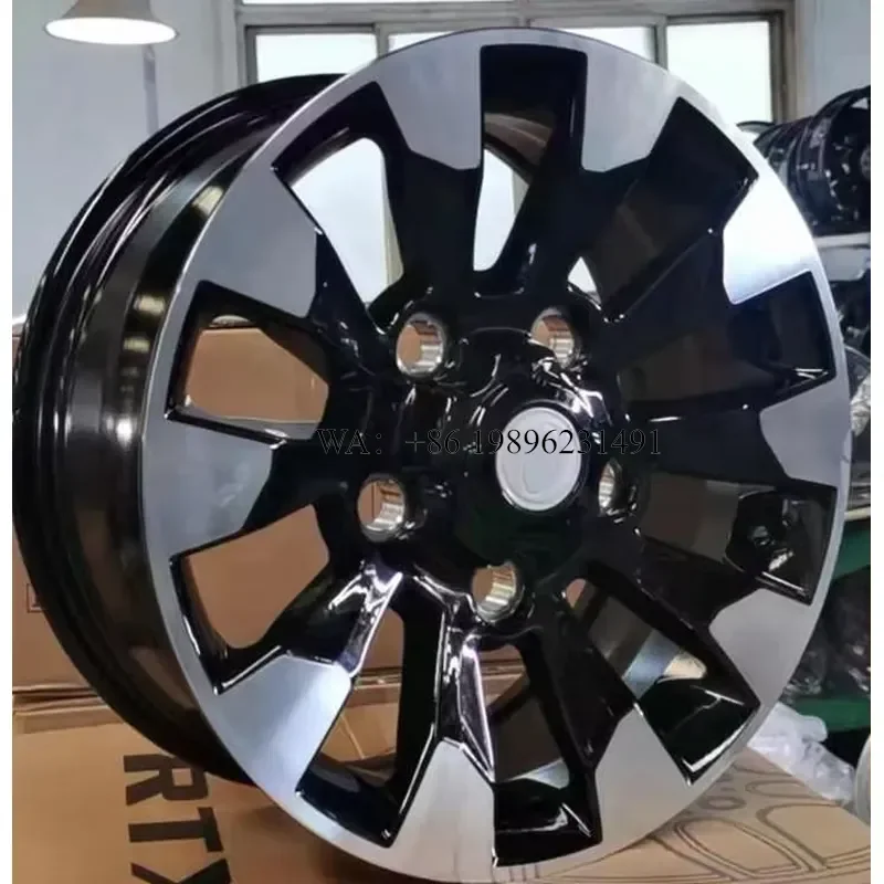 Wmwmnu 16 18 Inch Alloy Car Wheel Diamond Cut Finish for PCD 5x165.1