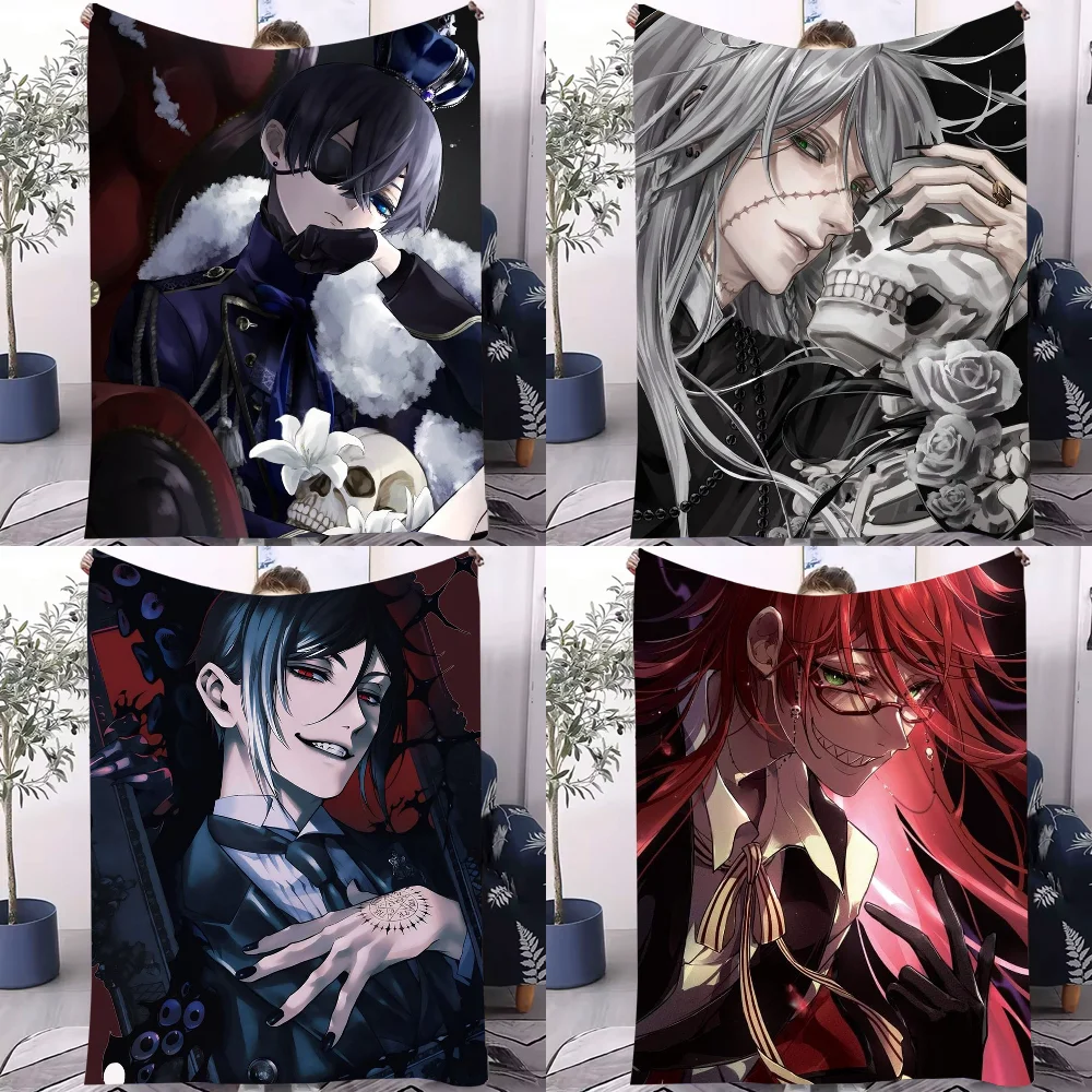 

Anime K-kuroshitsuji Blanket Design Lightweight Throw Blanket For Dorms, Naps, Living Room, Office,Sofa,All-Season