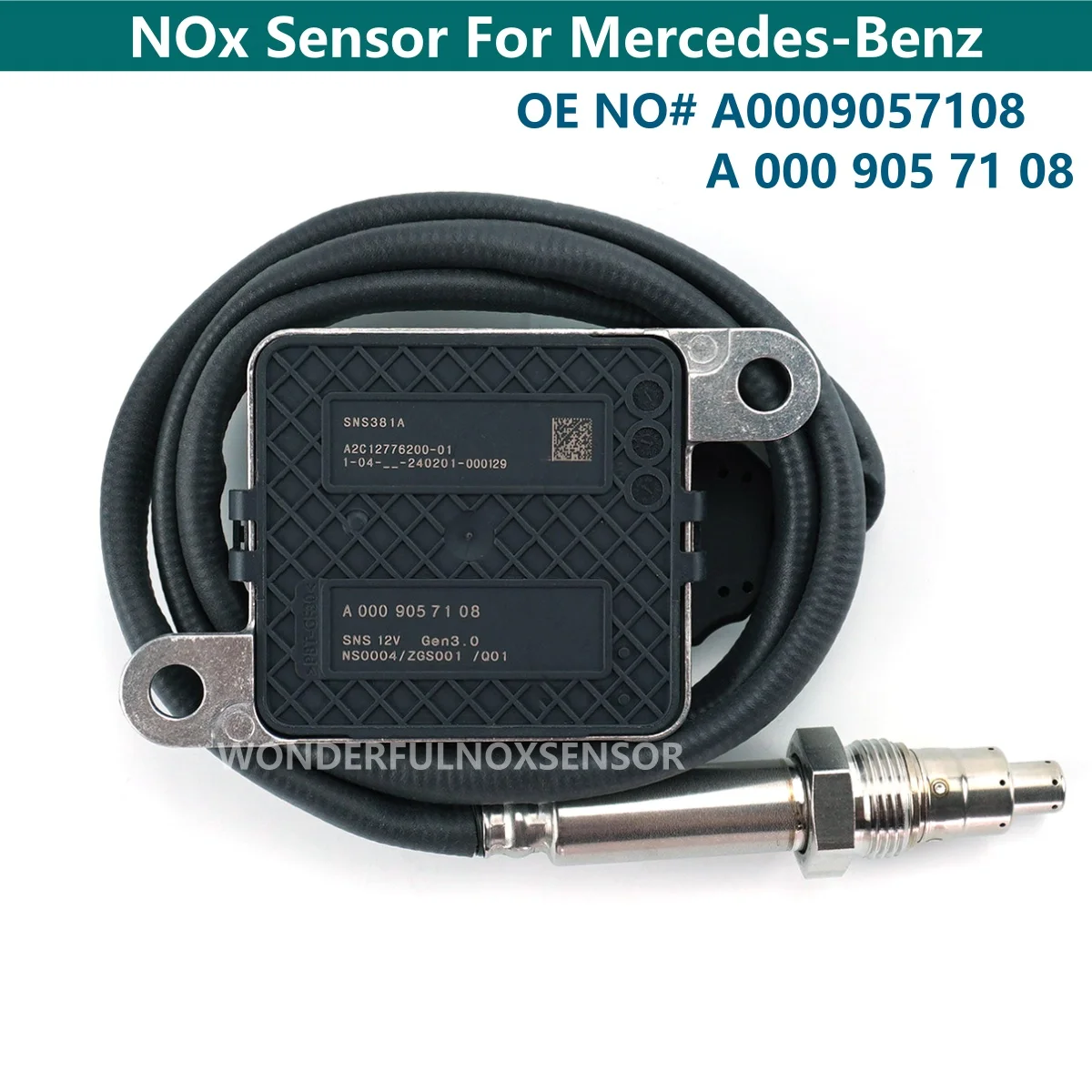 A0009057108 0009057108 NOx Sensor Nitrogen Oxygen Sensor For Mercedes Benz E-Class W213 W257 W238 W222