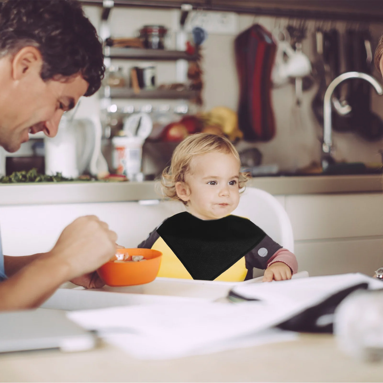 8Pcs Baby Bibs Newborn Cotton Triangle Scarf Lightweight Saliva Towel Feeding Bibs Soft Comfortable Saliva Towel