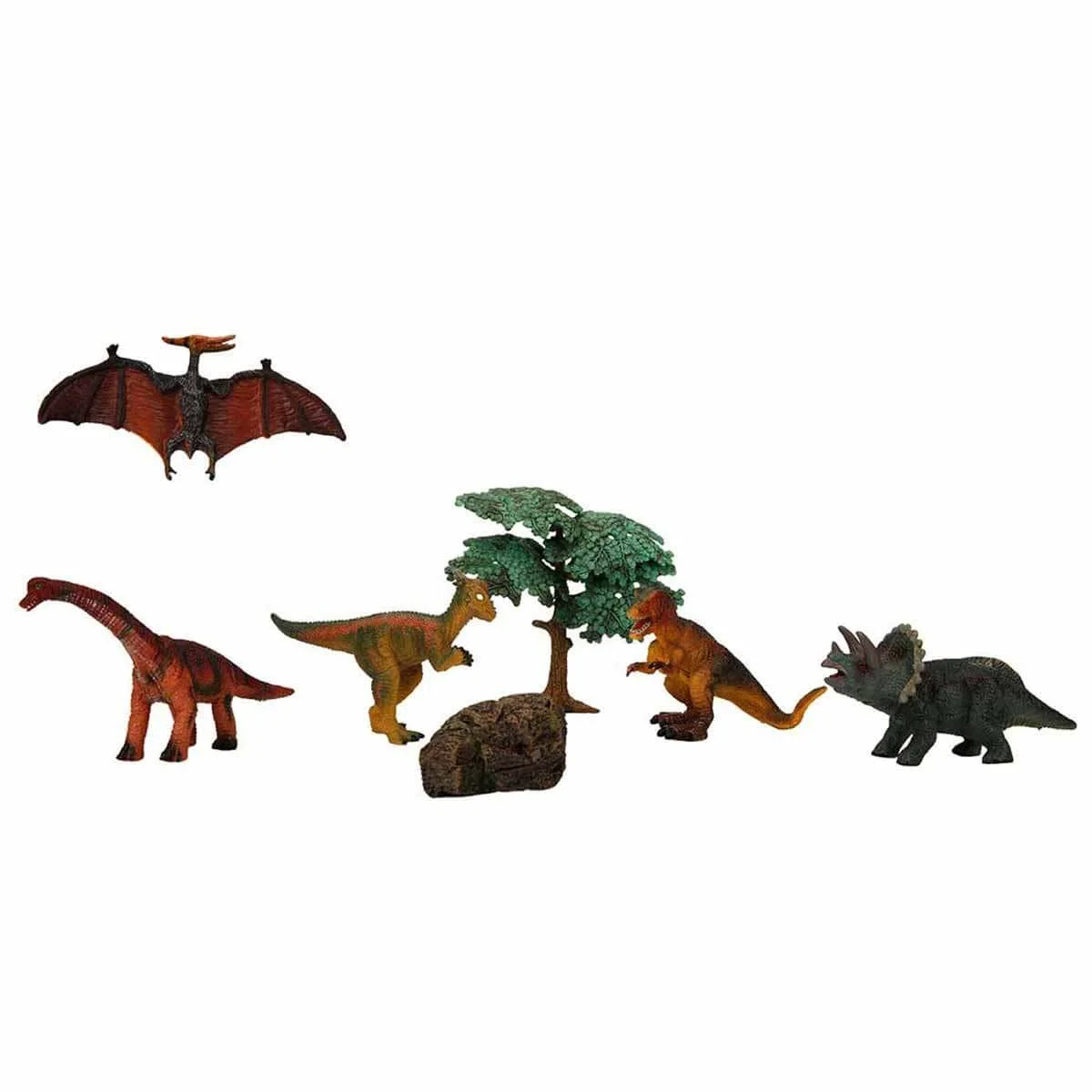 World 5 game set of dinosaurs