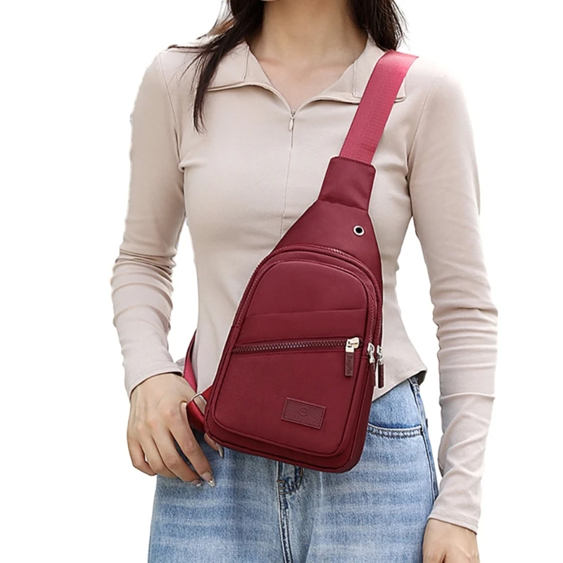 Casual Crossbody Bag Lightweight Shoulder Bag for Travel Sports and Everyday Use Perfect for Men and Women