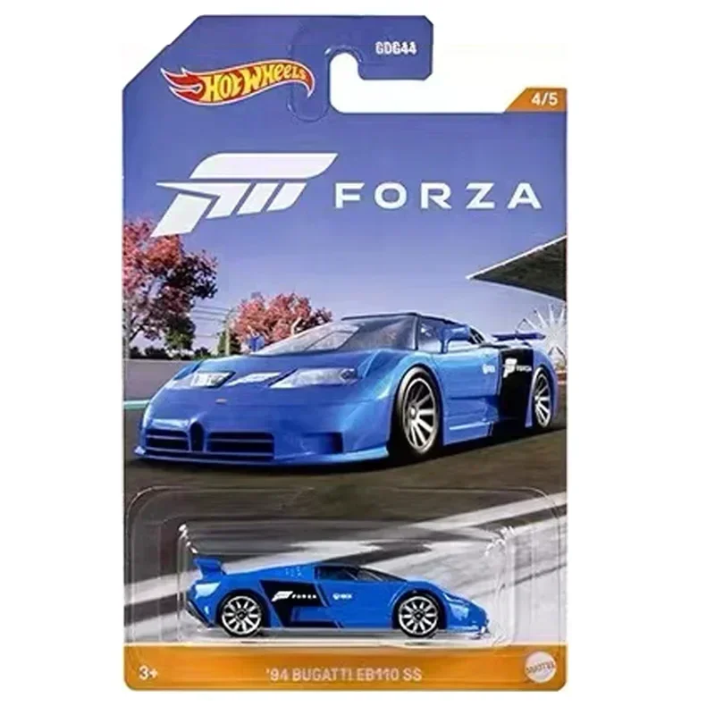 Forza-Coche de ruedas originales para niños, juguetes fundidos a presión para niños, Porsche 1/64 GT3 BMW Motosport Jaguar, modelo de Metal, regalo,