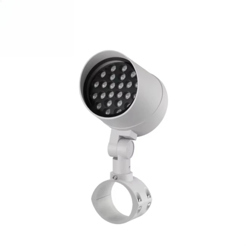Basketball Court Gym Aluminum Die Casting Floodlight 12W18W24W36W72W LED RGB RGBW DMX512 3000K 4000K 5000K IP65 LED Clip Light
