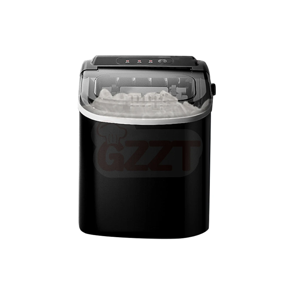 Household 12Kg Ice Maker Machine for Portable Countertop Automatic Electric Ice Cube Making Machine Self- Cleaning Function