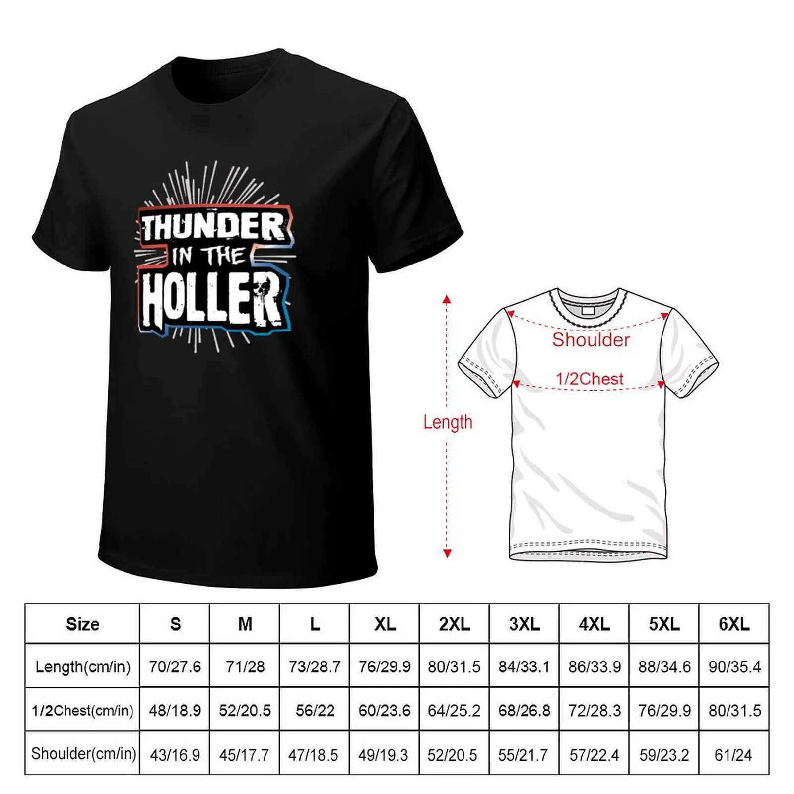 Thunder in the Holler T-Shirt Sport Basic Moisture Wicking Tee
