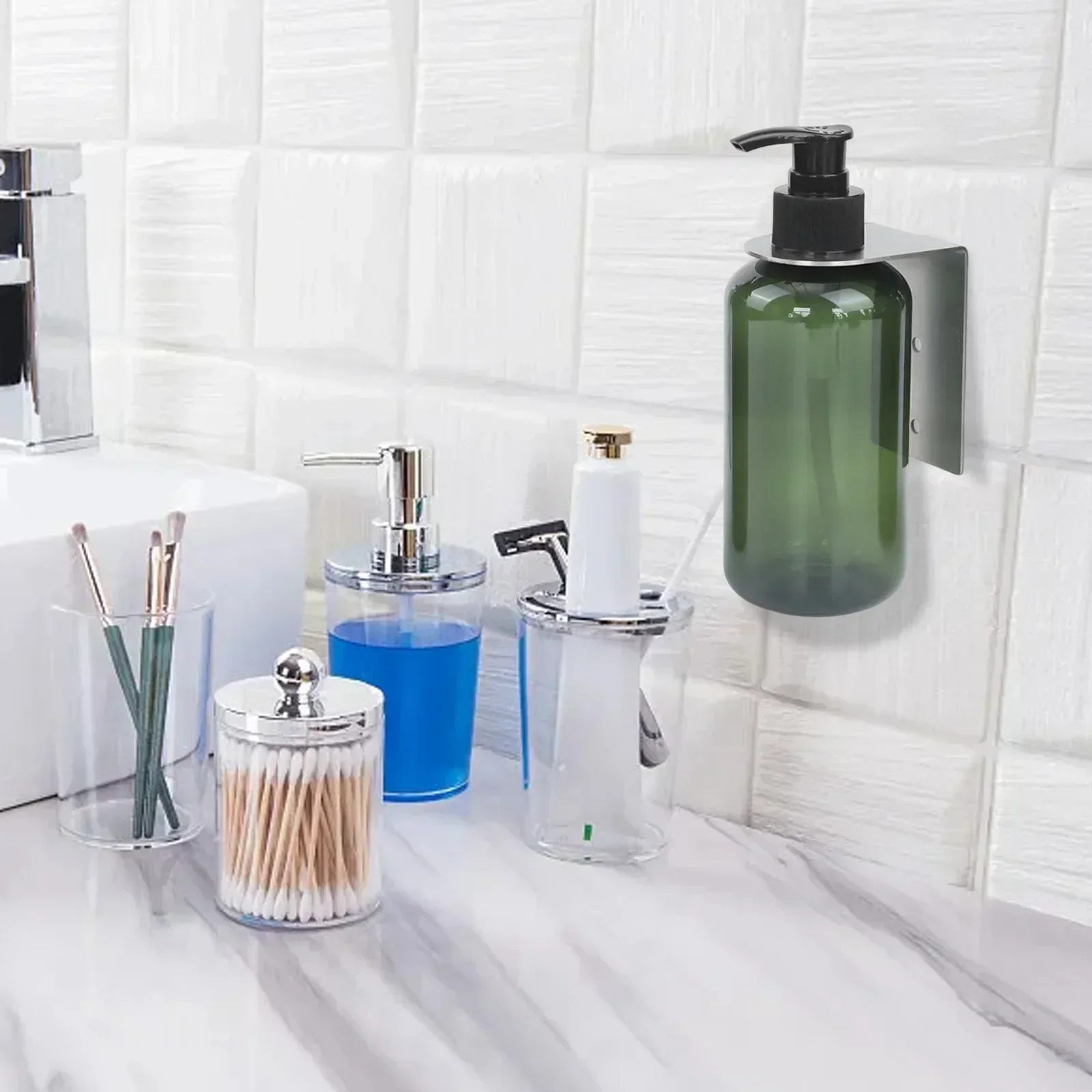 Kitchen Use Shampoo Conditioner Pump Bathroom Organizer Environmentally Friendly Solution Versatile Usage Areas