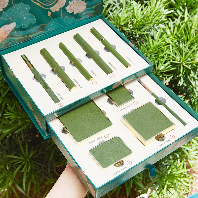 Rosemary Beauty Qingyan Bixia Makeup Set Box Ten-piece Valentine's Day Birthday Gift Makeup Full Set of Haute Couture Gift Box