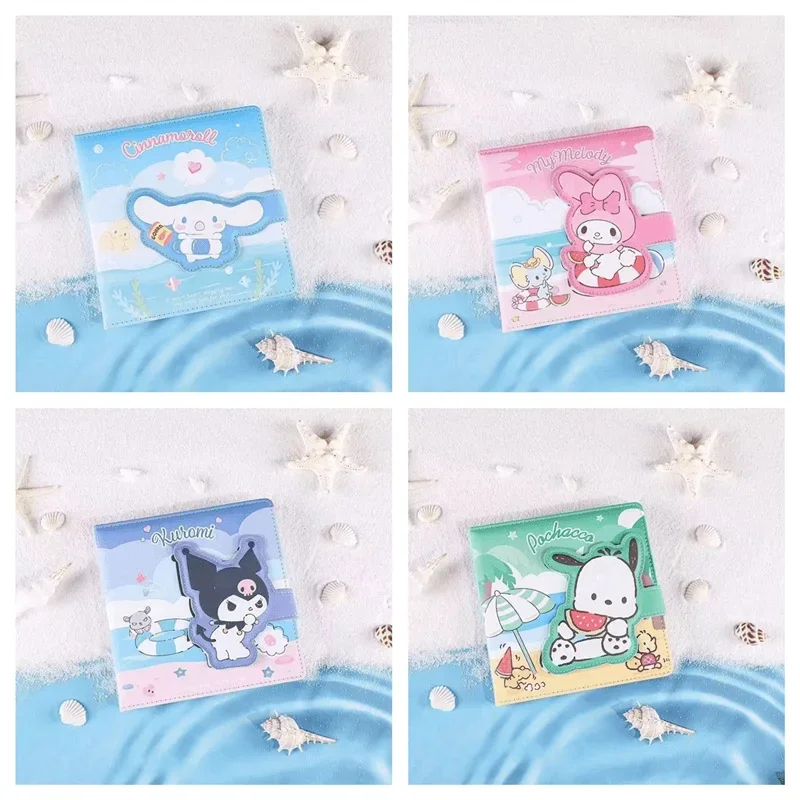 

Sanrio Kuromi Diarybook Miniso Anime Cartoon Cute Cinnamoroll My Melody Kawaii Notebook School Supplies Girl&Child Holiday Gifts