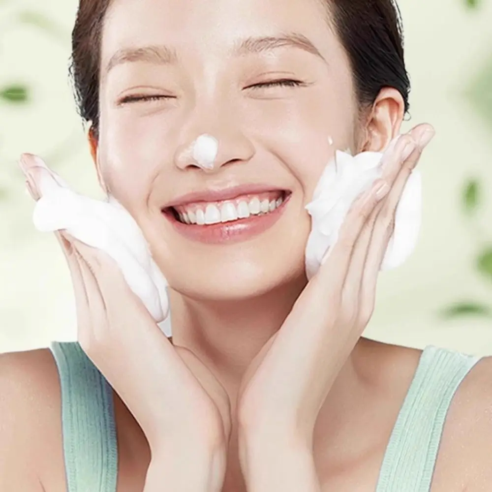 Gentle Cleaning Shower Lanolin Soap Exfoliating Dual-Sided Foam Cleanser Soap Moisturizing Oil Control Washing Bath Soap