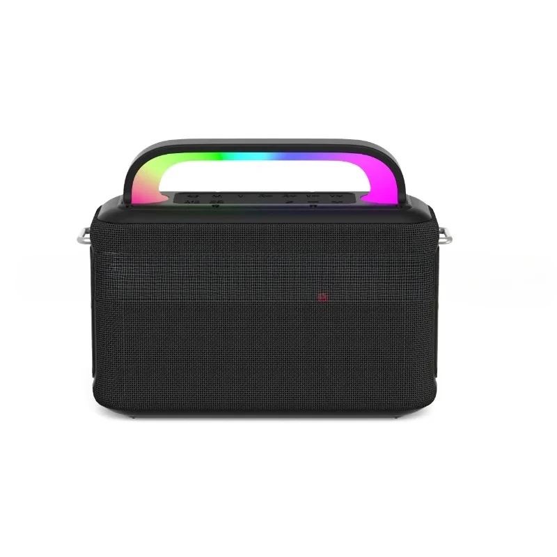 X13 2025 New 200W Karaoke Machine Portable Wireless Speaker 2 Wireless Microphones 6.5m Aux RGB LED Karaoke Speaker Bass