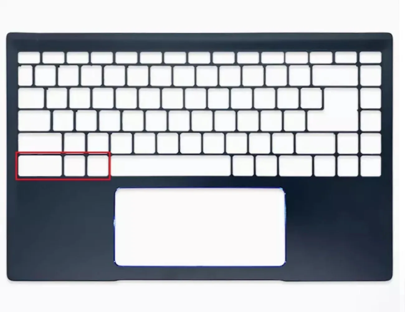 НОВИНКА: Синяя накладка на клавиатуру (пальмрест) для MSI Prestige 14 MS-14C1 14C2 14C4 P14
