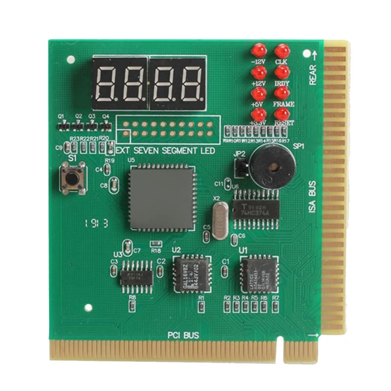 

4-Digit LCD Display PC Analyzer Diagnostic Card Motherboard Post Tester Computer Analysis PCI Card Networking Memory Cpu