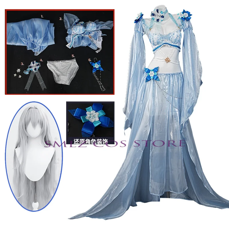 

Anime Azur Lane Cosplay Shinano Cosplay Woman Sexy Bikini Swimsuit Prop Set Halloween Party Play Outfitfor Women