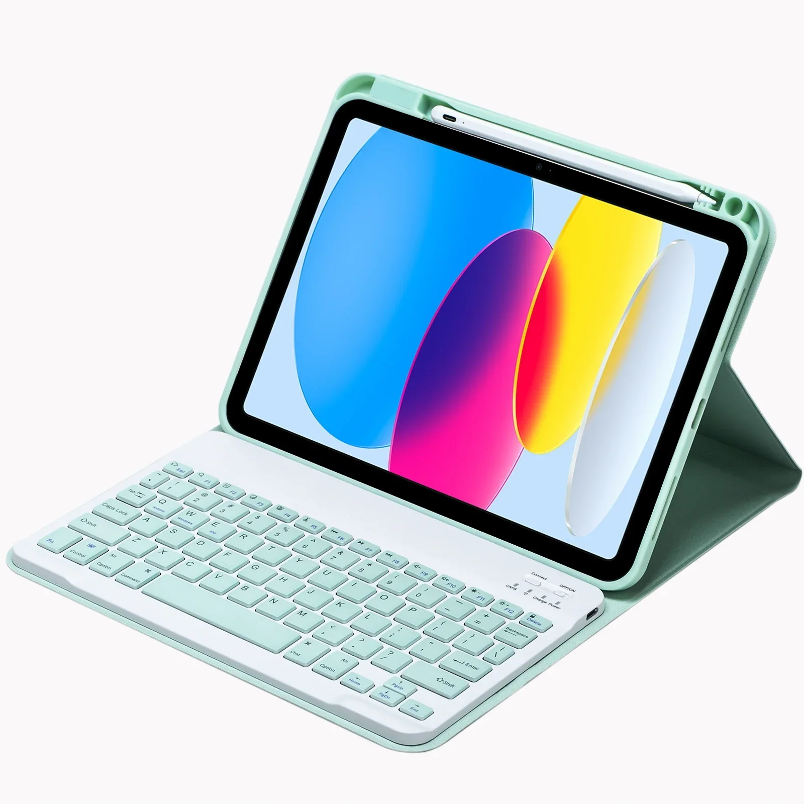 Case Keyboard for iPad 10.2 7 8 9th 10th Generation Pro 11 Air 4 5 3 2 10.9 9.7 10.2 10.5 Russian Spanish Arabic Keyboard Covers
