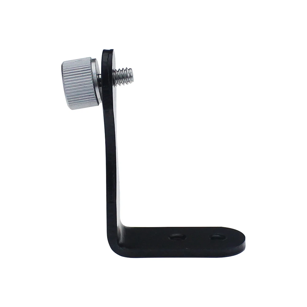 

Full Metal Binocular Telescope Bracket Mount Holder Black Lightweight Tripod Connector L Adapter for Stable Outdoor Indoor Use