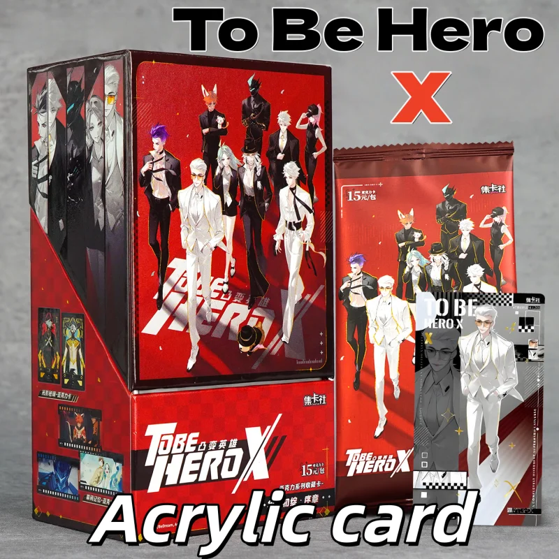 

Новая коллекция акриловых карт To Be Hero X Convex Hero What Is A Hero Аниме Фирменная карта Периферийные устройства Коллекционирование карт Хобби