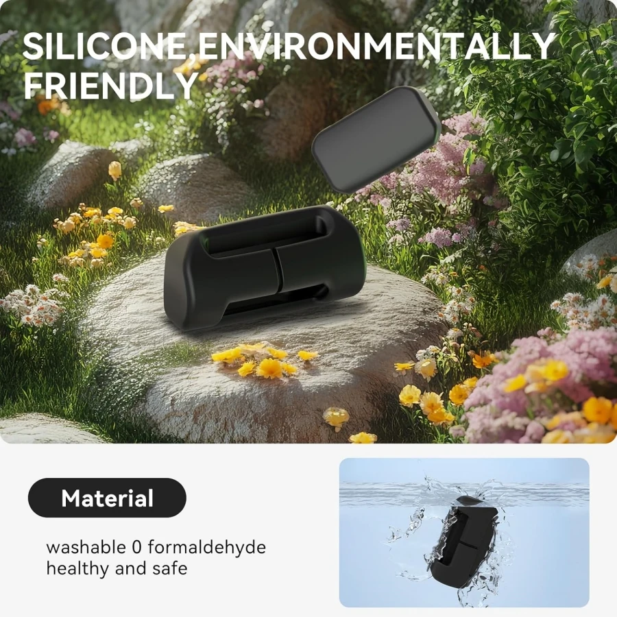 Für Model Y/Juniper 2019–2025 Modell 3/Highland Silikon-Sicherheitsgurt-Schnallenschutz – Kratzschutz und Geräuschreduzierung – Detail 6