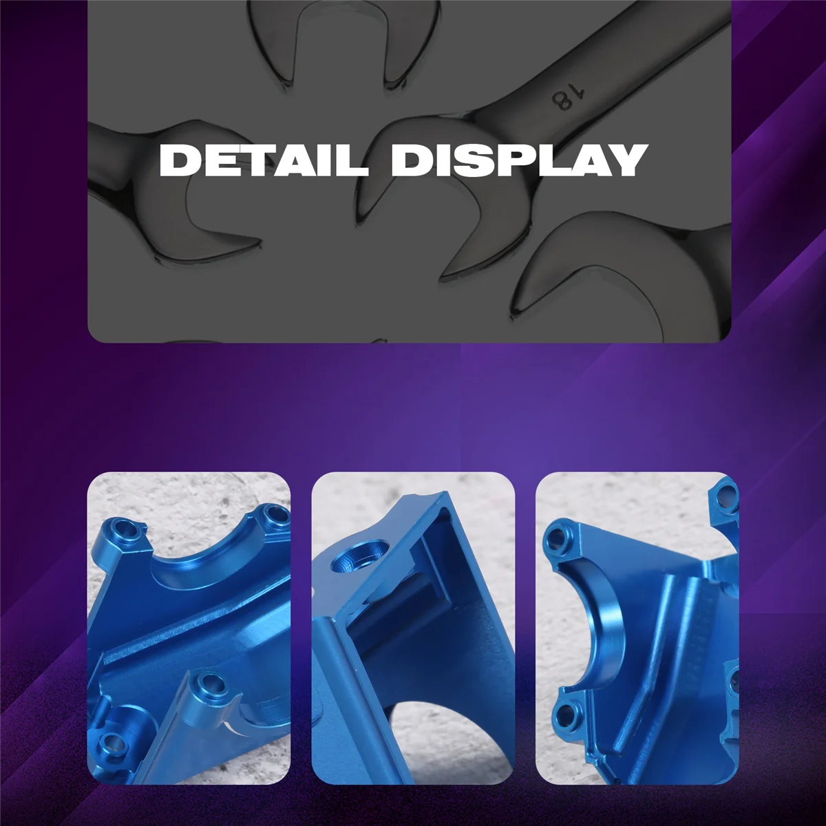 BFYL-Cubierta de caja de cambios de cubierta diferencial delantera/trasera de metal para 1/5 Traxxas X-Maxx Xmaxx 6S 8S RC Monster Truck piezas de mejora, 3