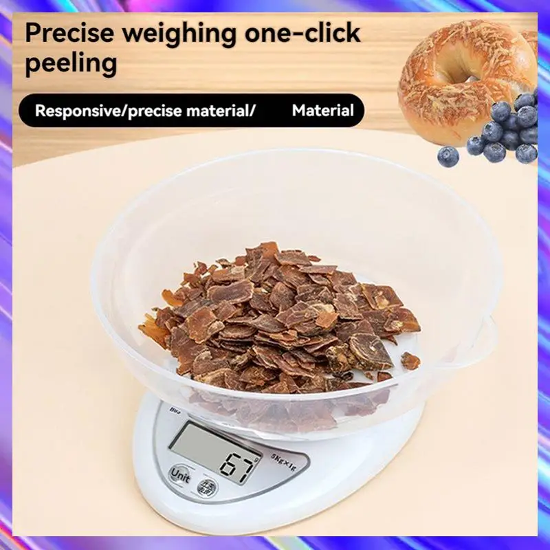 5Kg/1G LED balances électroniques nourriture café Balance mesure du poids Portable numérique Balance de cuisson accessoires de cuisine outil