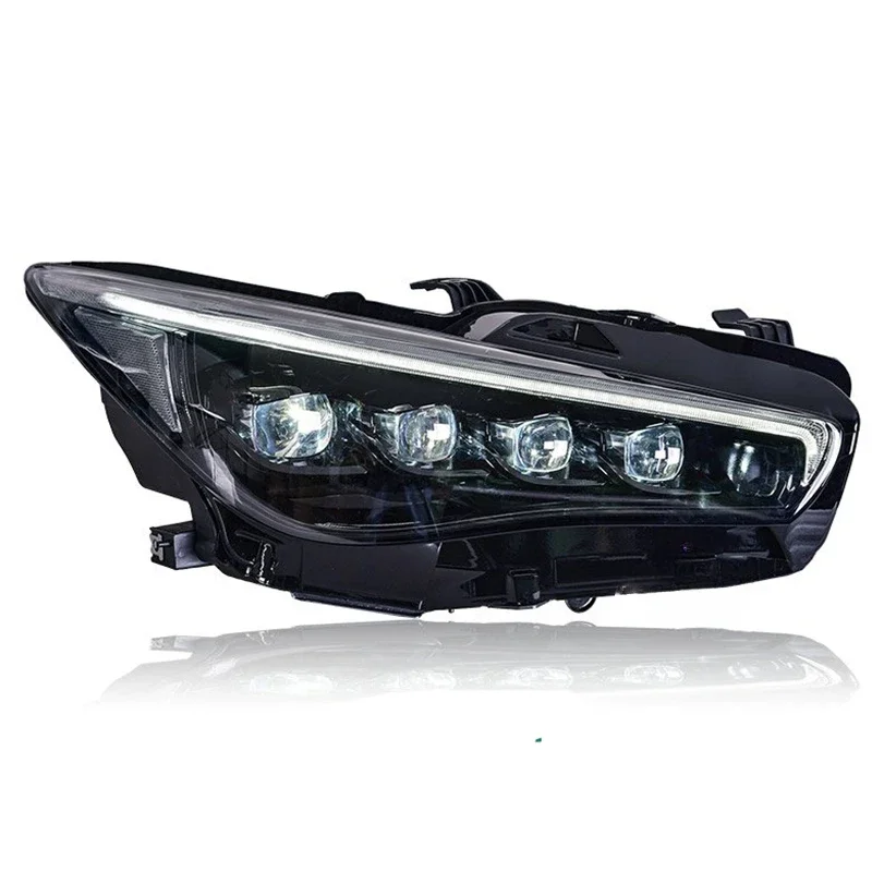 

head light for nissan Infiniti Q50 led headlights 2015 2016 2017 2018 2019 headlamps all led 4 led lens dynamic turning signal