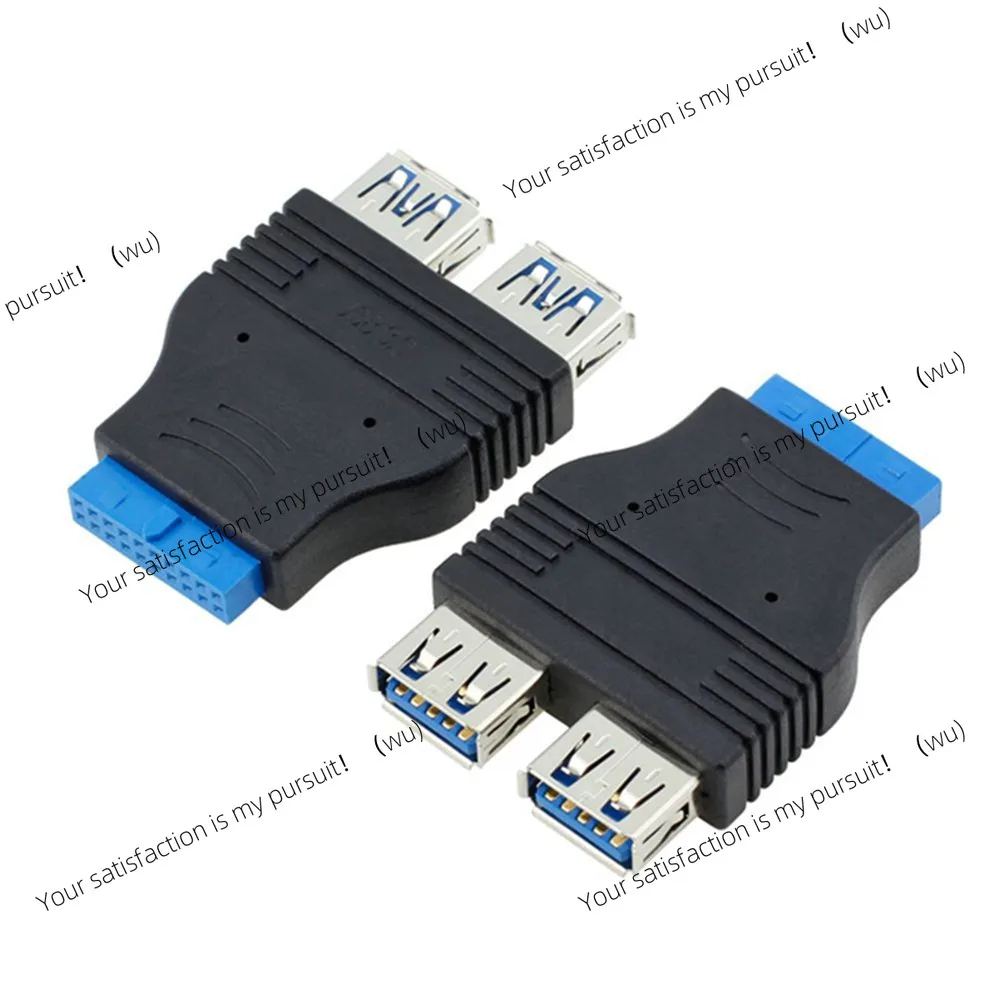 ZOCI-Neue Placa Base 2 Puertos USB 3.0 EINE Frau zu Cabecera de 20 Pines Adaptador Weiblich Stecker