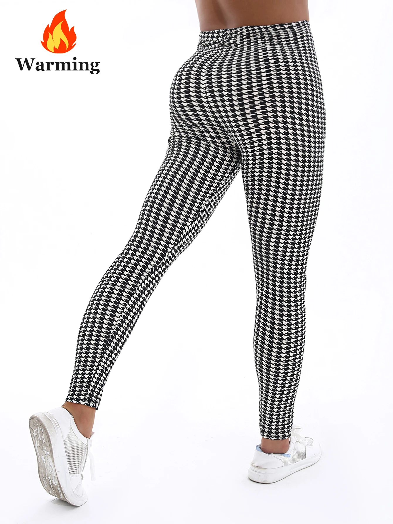 الخريف الشتاء 1PACK المرأة ألف الطيور شبكة أفخم سميكة مثير ضيق يغطي الرجل عارضة الرياضة أنيقة اللياقة البدنية اليوغا السراويل #5